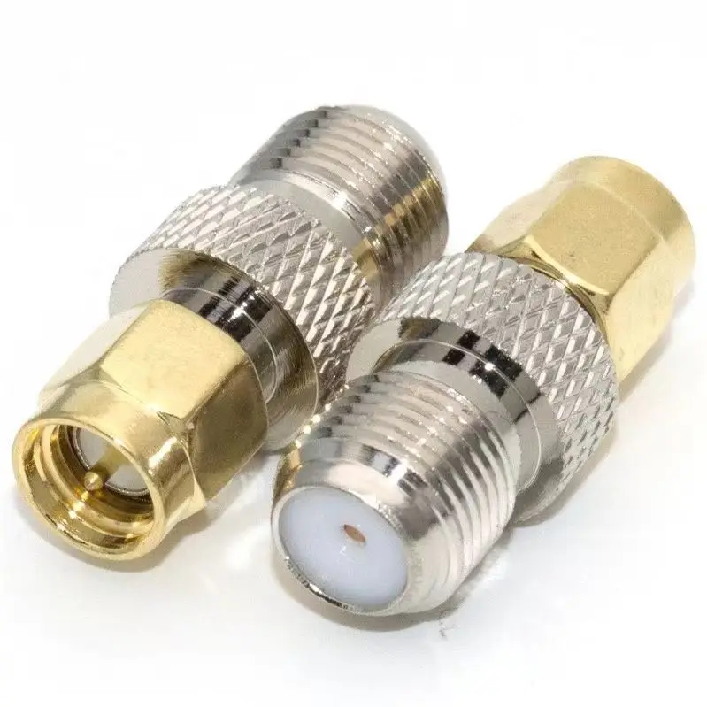 

F Type Coupler Adapter Connector Female F/F Jack RG6 Coax Coaxial Cable Used In Video Or 1pcs SMA RF Coax Connector Plug