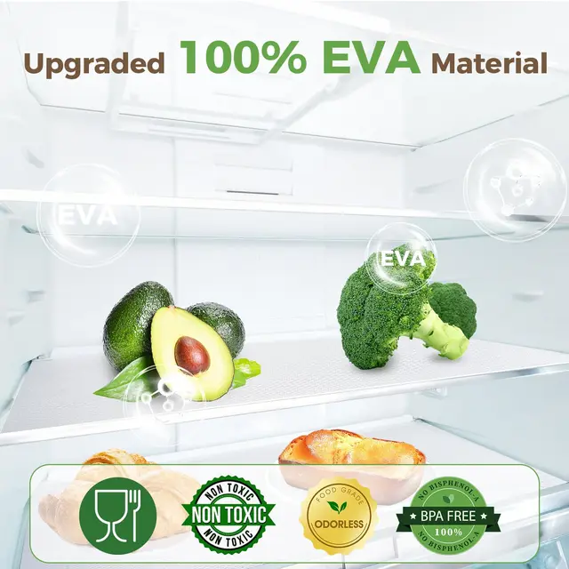 EVA Kitchen Cabinet Shelf Cover Liners Non Adhesive Table Drawer Mat Waterproof Closet Plastic Paper Anti Dirty Oil-proof Mat 3