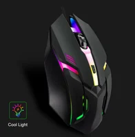 2025 Latest High-Quality Ergonomic Gaming Mouse for Desktop and Laptop Computers,4-Button USB RGB Backlit Mouse