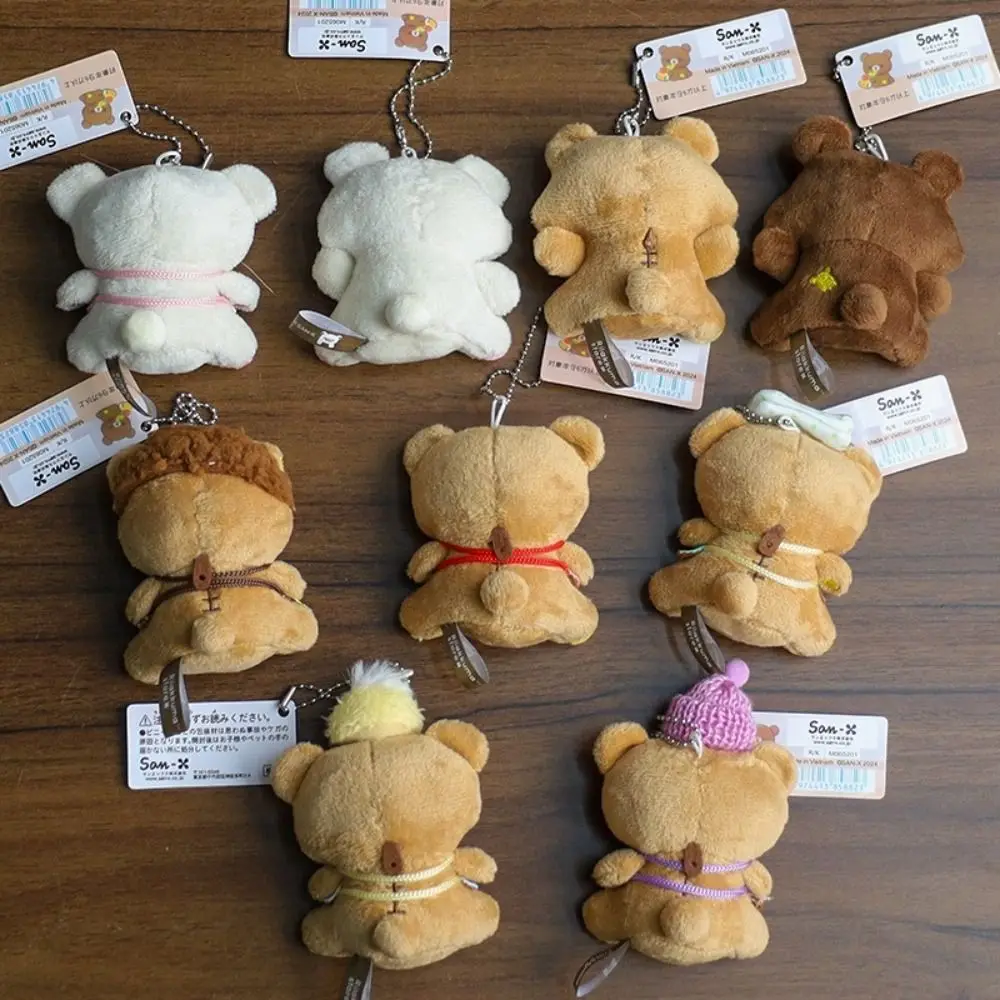 New 20th Anniversary Limited Series Rilakkuma Plush Toy Mini Cute Keychain Cartoon Gift Toy