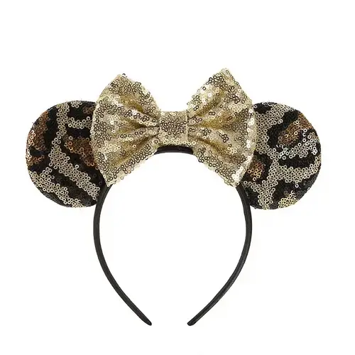 Anime Mouse Ears Headhand Cosplay Kawaii Cartoon Elastic Hair Accessories Party Sequin Bows Hairband Toys Children Adults Gift - Image 26