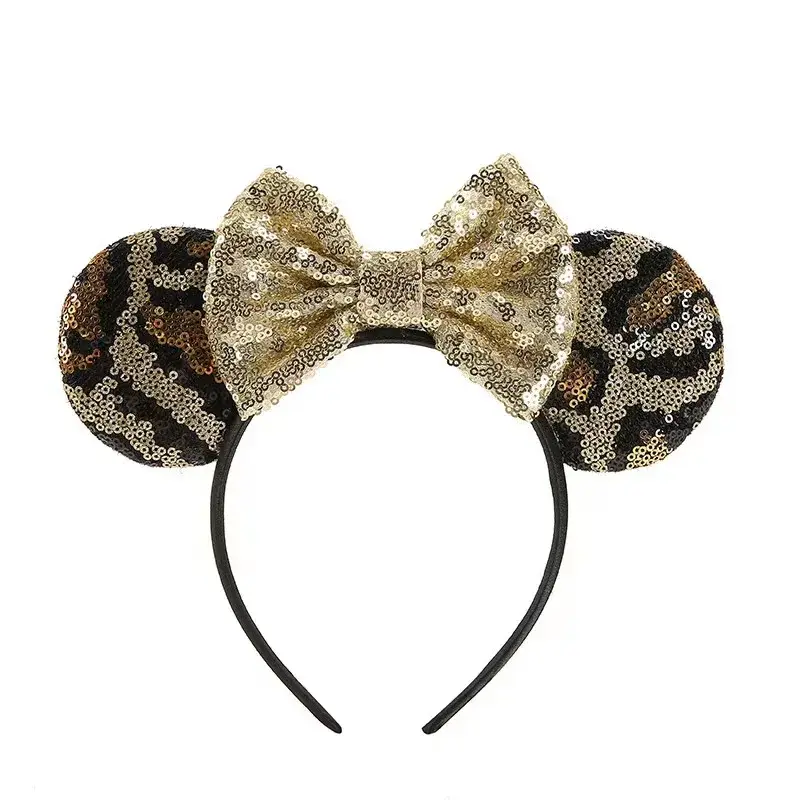 Anime Mouse Ears Headhand Cosplay Kawaii Cartoon Elastic Hair Accessories Party Sequin Bows Hairband Toys Children Adults Gift - Image 26
