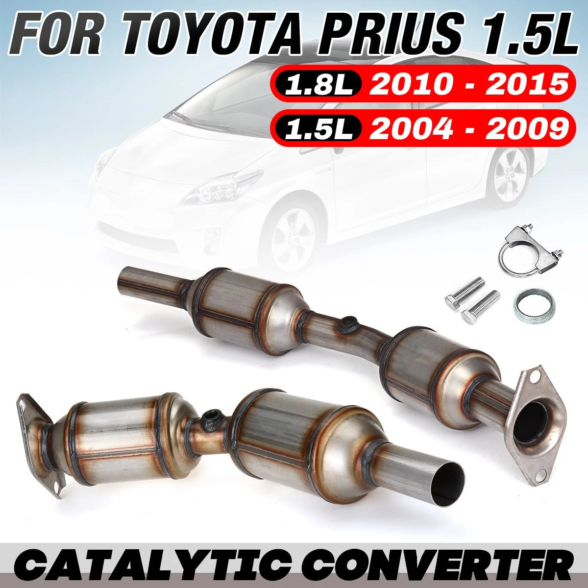 Catalytic Converter For 2010 2011 2012 2013 2014 2015 Toyota Prius New