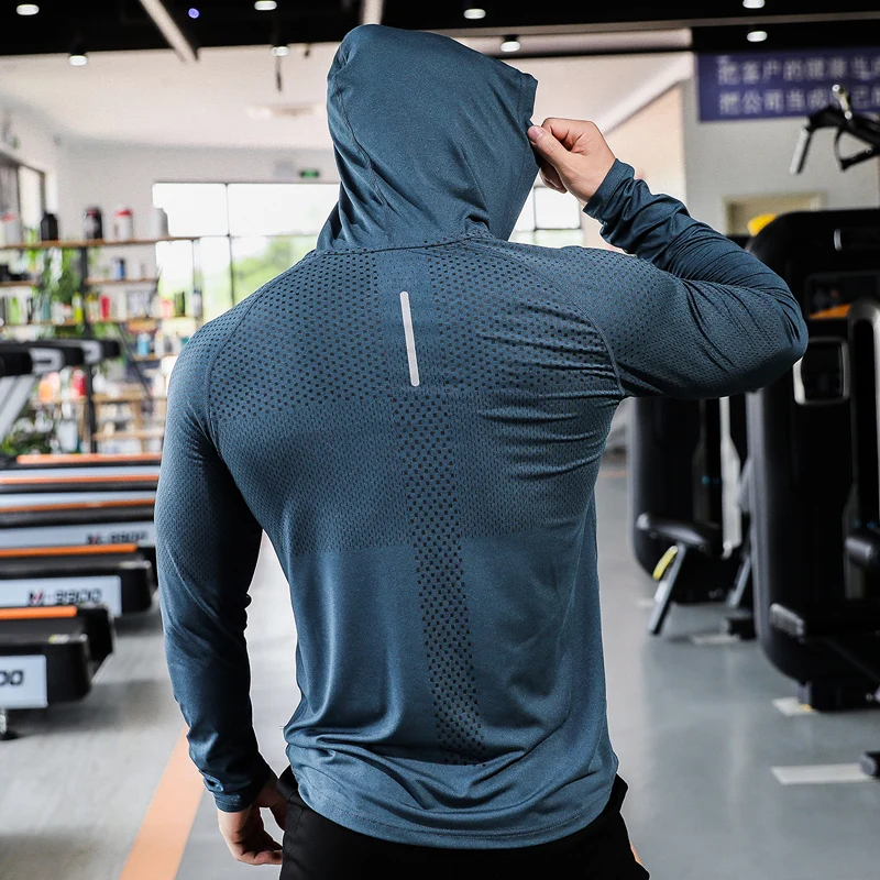 Chándales para hombre, ropa deportiva para correr, sudadera, pantalones de  chándal para gimnasio, conjuntos de entrenamiento de Fitness, ropa de  Jogging masculina - AliExpress