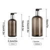 250/500ml Large Capacity Dispenser Bottle Liquid Lotion Shampoo Soap Press Bottles Hotel Travel Refillable Portable Bottle 3