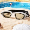 1PC Clear Vision Swimming Goggles: Anti-Fog, UV Protection, Waterproof 2