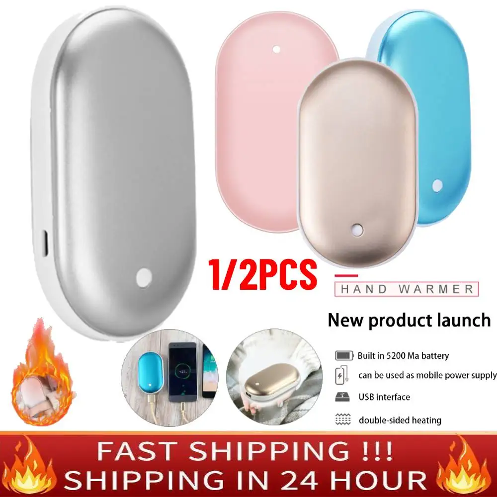 5200mAh Mini Cartoon Electric Heater Warmer Heating Pad Mobile Power USB  Handheld Warmer Heater Pocket Winter Mini Hand Warmer - AliExpress