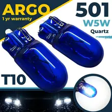 

W5W 501 Sidelight 5w Xenon White Super HID 194 Side Light Parking Lamp Bulbs 12v