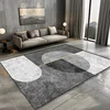 Modern Grey Carpet for Living Room Decoration Bedroom Rug for Home Lounge Rug Soft Fluffy Doormat Entrance Door Mat Non-slip 3