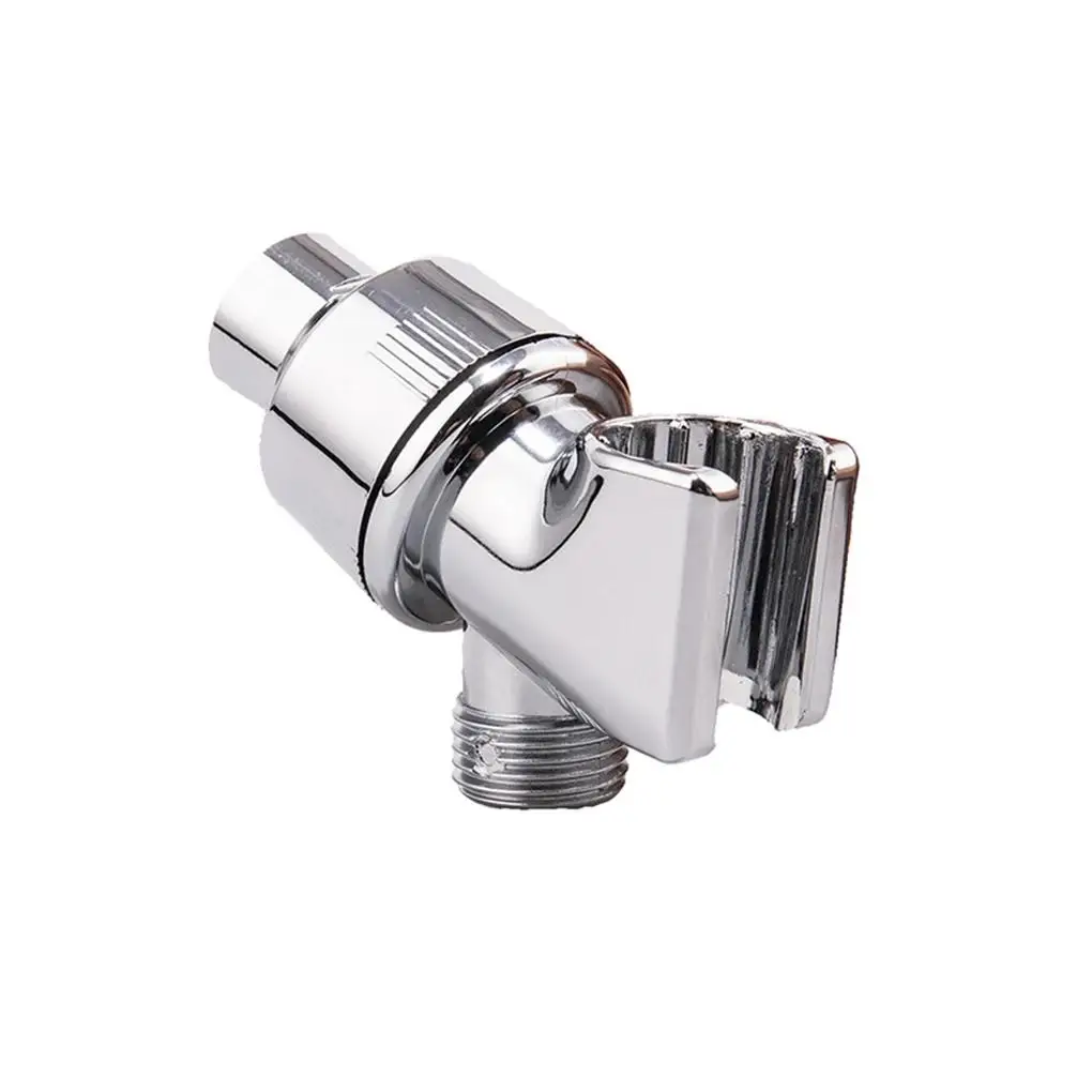 

Wall Mounted Shower Head Holder 360° Bracket Rack Punch-free Removable Reusable Sprayer Stand Support Platinum