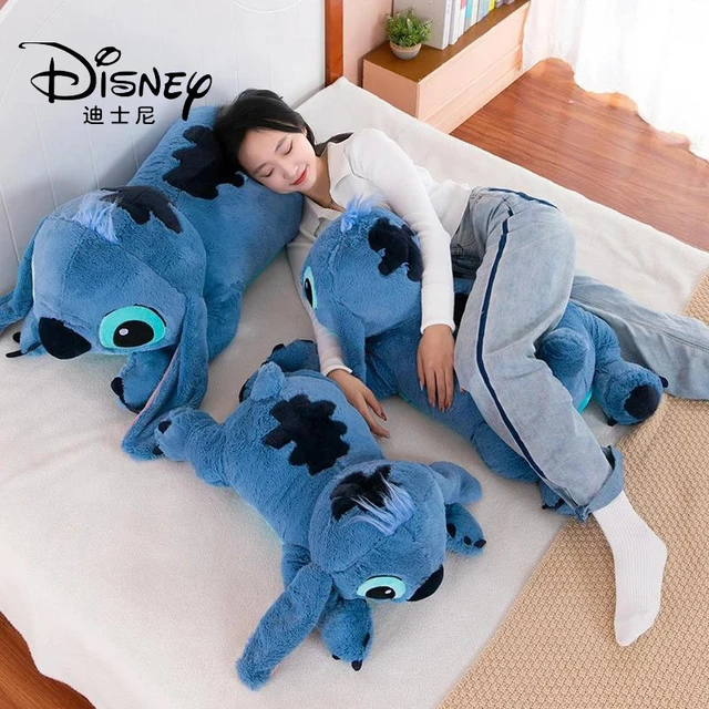 Disney-almohada de felpa de Lilo & Stitch para niños, juguete de felpa de  30-110cm, para dormir, para niños - AliExpress