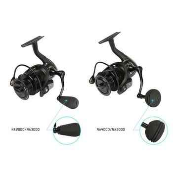 Tsurinoya NA 2000 3000 4000 5000 Saltwater Spinning Fishing Reel 9BB Speed Ratio 5.2:1 Aluminum Spool Carp Fishing Reel 4