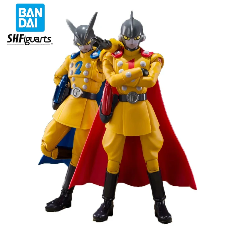 

In Stock Original Bandai S.H.Figuarts Dragon Ball Z Super Hero Gamma 1 Gamma 2 Anime Action Action Boxed Model Doll Toys Gifts