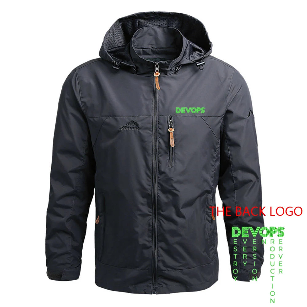 Devo PS-devo PS 2023 The real definition of the new men's casual clothes coat in spring and outdoor sports windproof coat.