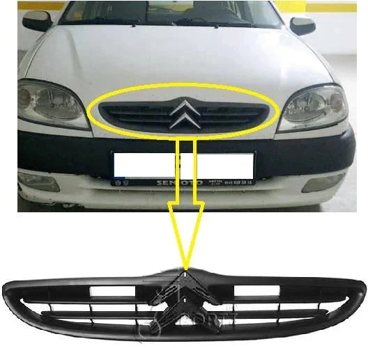 

Передняя решетка для CITROEN SAXO 2 1999-2004 7804 J6 (оснастка) 450165375