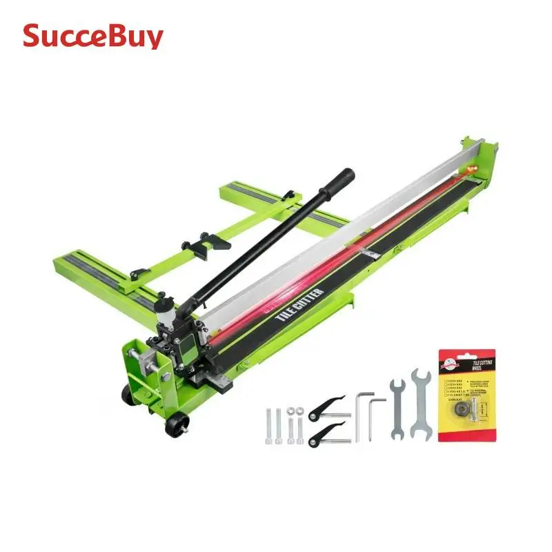 Tile Glass Cutter Tile Cutting Tool SucceBuy Manual Tile Cutter Infrared Laser Positioning Floor Cutter Push Knife Professional Tool for Cutting Porcelain Ceramic