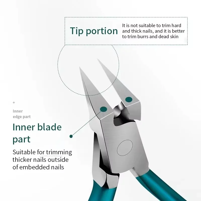 Toe Nail Clipper Ingrown Or Thick Toenails Toenails Trimmer Professional Podiatrist Toenail Nipper Stainless Steel toe nail clipper
