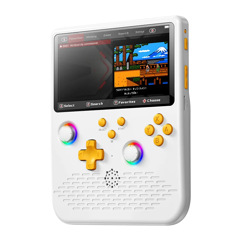 hot H5 Handheld Video Game Console 5-inch IPS Screen 4000mAh Portable Game Player with 52000+ Retro Games