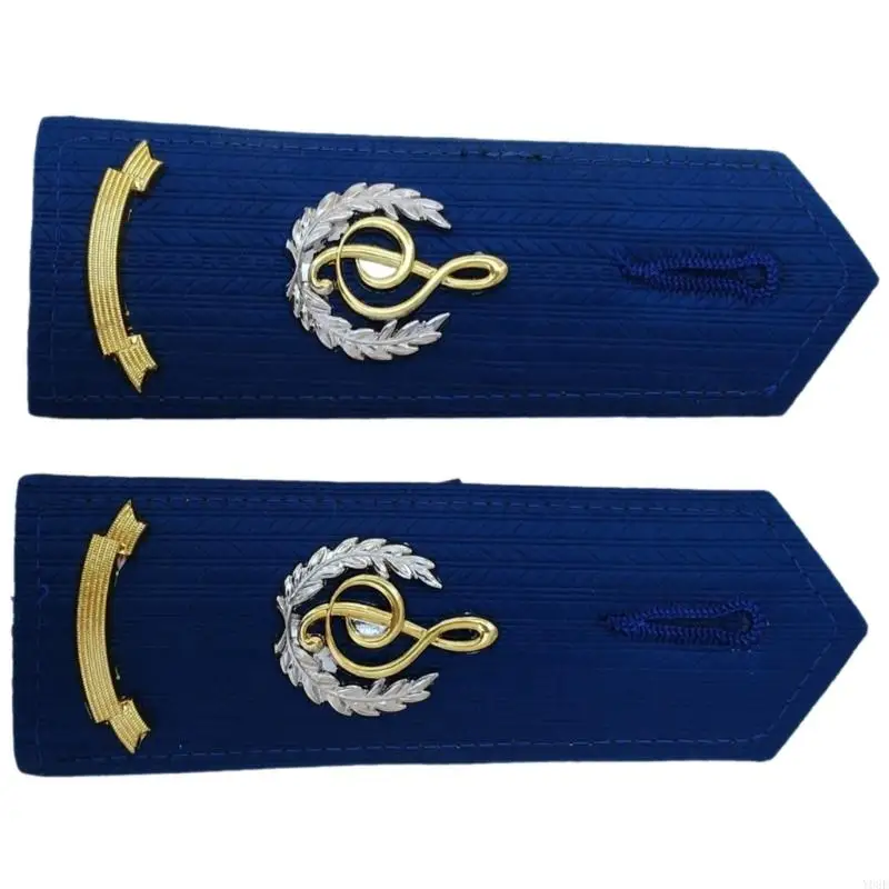 Schulterbaus für Orchester Kostüm und Choruniformen dekorative Eückstags Erudletten verblassen resistente Stickerei – Detail 8