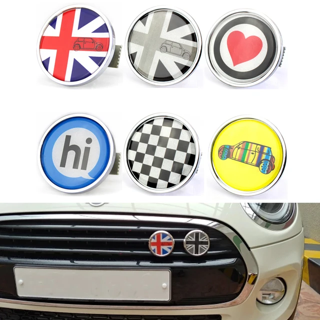 Mini Cooper Logo 3D Car Stickers Metal Emblems For MINI Car Front Badge Logo  With 3M Sticker For Car Badges Emblem Decoration212T From Yier63, $18.57