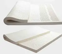 Surmatelas en Latex naturel, en caoutchouc naturel, pour maison, dortoir, coussin doux, taille Queen, fermeté moyenne, coussin de lit Durable 6