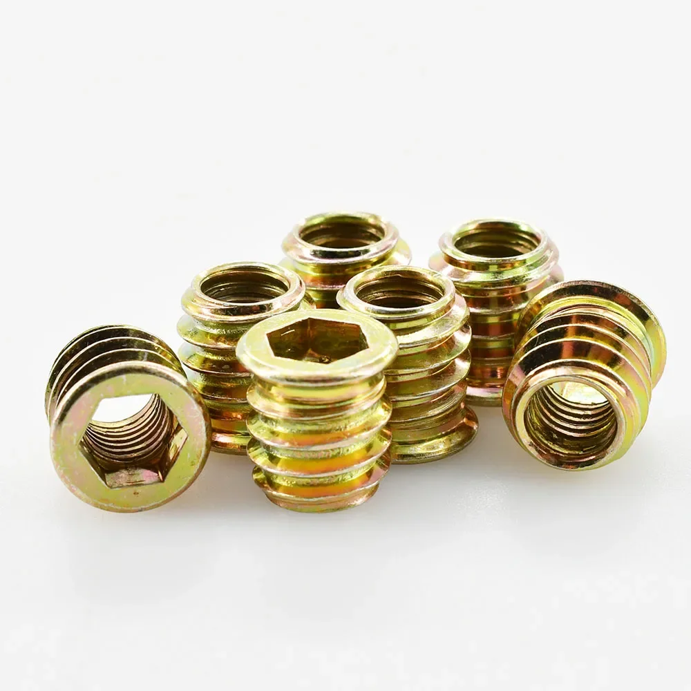Zinc Alloy Hex Drive Insert Nuts