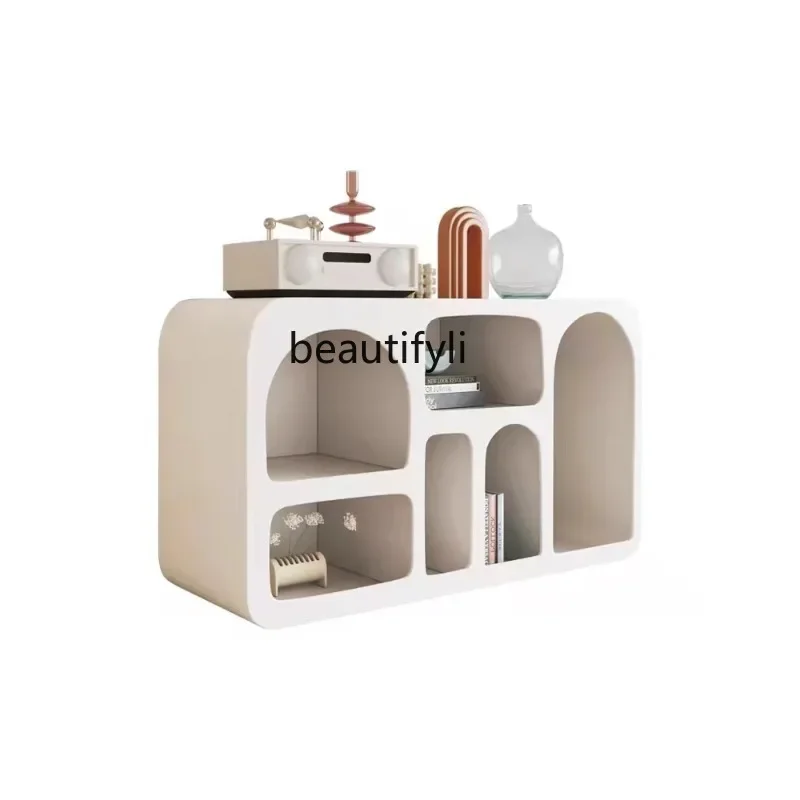 

Designer Model Display Cabinet White Hallway Restaurant Storage Cabinet Simple Modern Storage Display Decoration Nordic