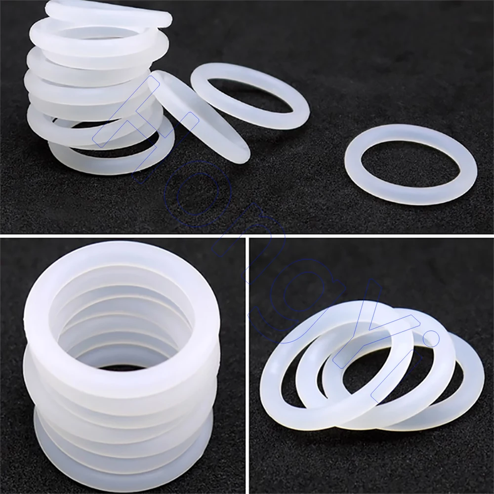 Uxcell Silicone O-Ring, 90 OD, 83 ID, 3.5 Width, VQ Seal Rings