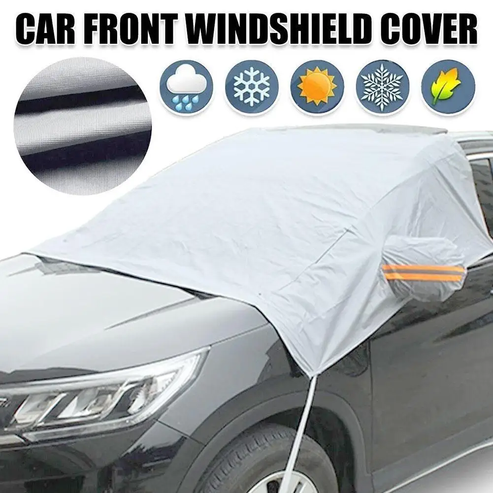 Car Windshield Frost Ice Cover 240*180cm/140*95cm for Car Sunshade Windshield Sunshade Windshield Sun Shade Car Cover Car Snow Shield