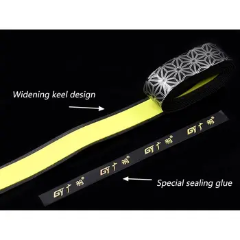 شريط قبضة صيد مضاد للانزلاق ، لفيفة رياضية سميكة فوق مقبض الدراجة لتنس الريشة ومضرب البيسبول ، 6