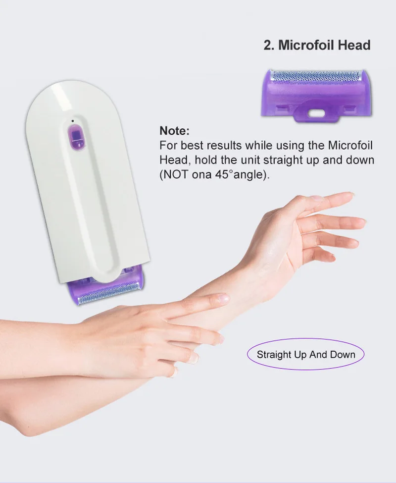 Two In One Electric Women'S Usb Charging Lightweight Women'S Hair Remover Painless Shaving Mini Body And Face Shaver