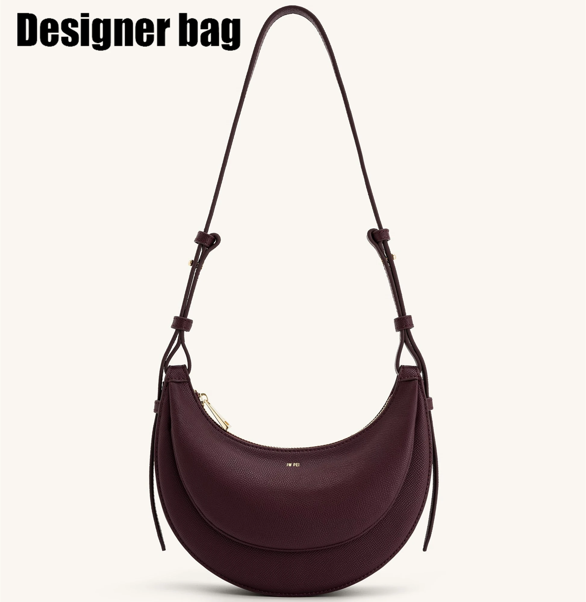 JW PEI جديد نصف القمر حقيبة المرأة Crossbody سعة ك...