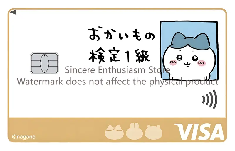 Cartoon Kawaii Chiikawas Credit Card Skin Stickers Cute Matte Sticker for VISA JCB Mastercard and Other IC Card Decorative - Image 21