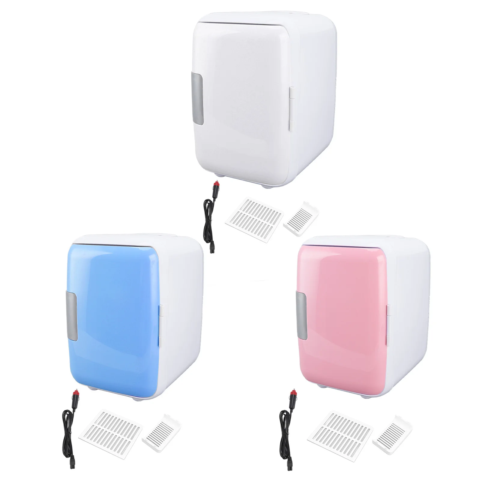 

Car Fridge Detachable Partition Mini Fridge 4 Liters Capacity for Food