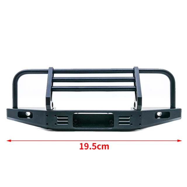 Universal Metal Front Anti-Collision Bumper For 1/10 Rc Crawler Car Traxxas Trx4 Defender Bronco Axial Scx10 90046 90047 5