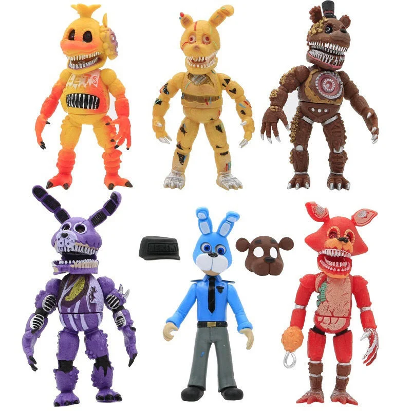  ZAOPET FNAF Security Breach Building Block Toys, Horror Five  Nights Game Bonnie Chica Foxy Action Figure Model, Fan Collectibles,  Suitable for 8+ Children Adult Boy Girl Birthday (205PCS) : Toys 