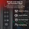 Mobile karaoke singing microphone H20 with sound card for live streaming, entertainment karaoke, supports sound return headphone