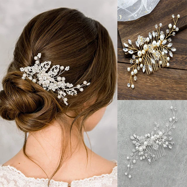 Wedding Hair Accessories Bridesmaid | Wedding Hair Comb Accessories Bride -  Bridal - Aliexpress
