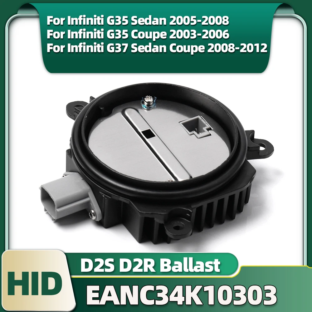 

1pc D2S D2R Xenon Headlight Ballast EANC34K10303 Control OEM Unit HID Module 35W EANA090A0350 EANA2X512637 For Infiniti G35 G37