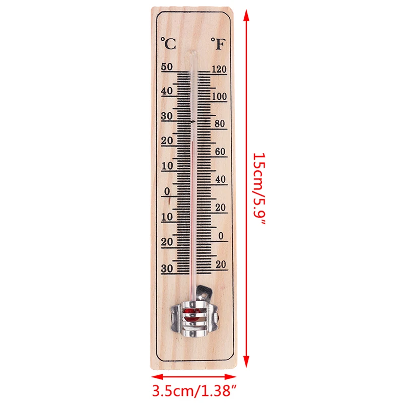 Wall Hang Thermometer Indoor Outdoor Garden House Garage Office Room Hung Logger wall thermometer