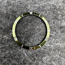 Retro Aluminum Watch Bezel - Men's Watch Accessory (Green)