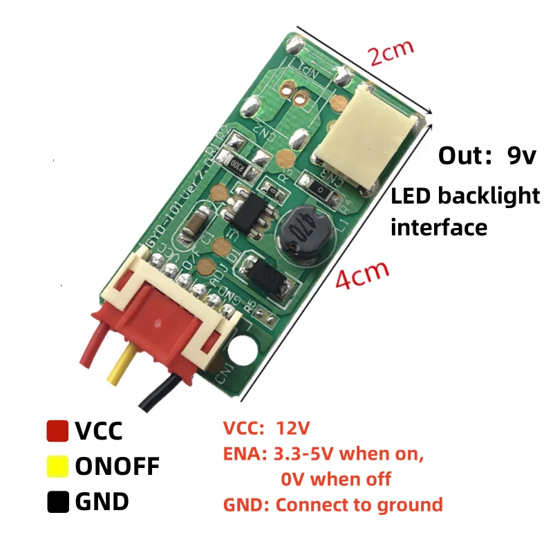 Universal 7-27 inch LCD display backlight constant current board led light bar buck/boost board light bar high voltage board