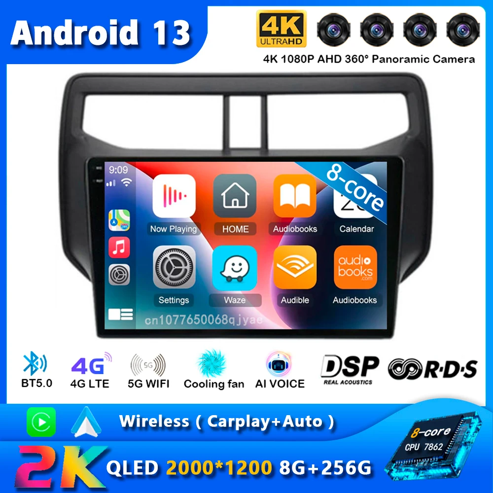 

Android 13 Carplay Car Radio For Toyota Rush Daihatsu Terios 2017 2018 2019 2020 Navigation GPS Multimedia Player stereo BT wifi