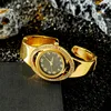CANSNOW Brand Luxury Fashion Rhinestone Round Dial Ladies Quartz Bracelet Watch Elegant Female Clock Women's Saati Relojes 3