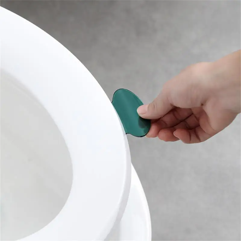 Handle Toilet Handle Lid Flip Toilet Cover Flap Lifting Device Portable Lid No Dirty Hand Flap