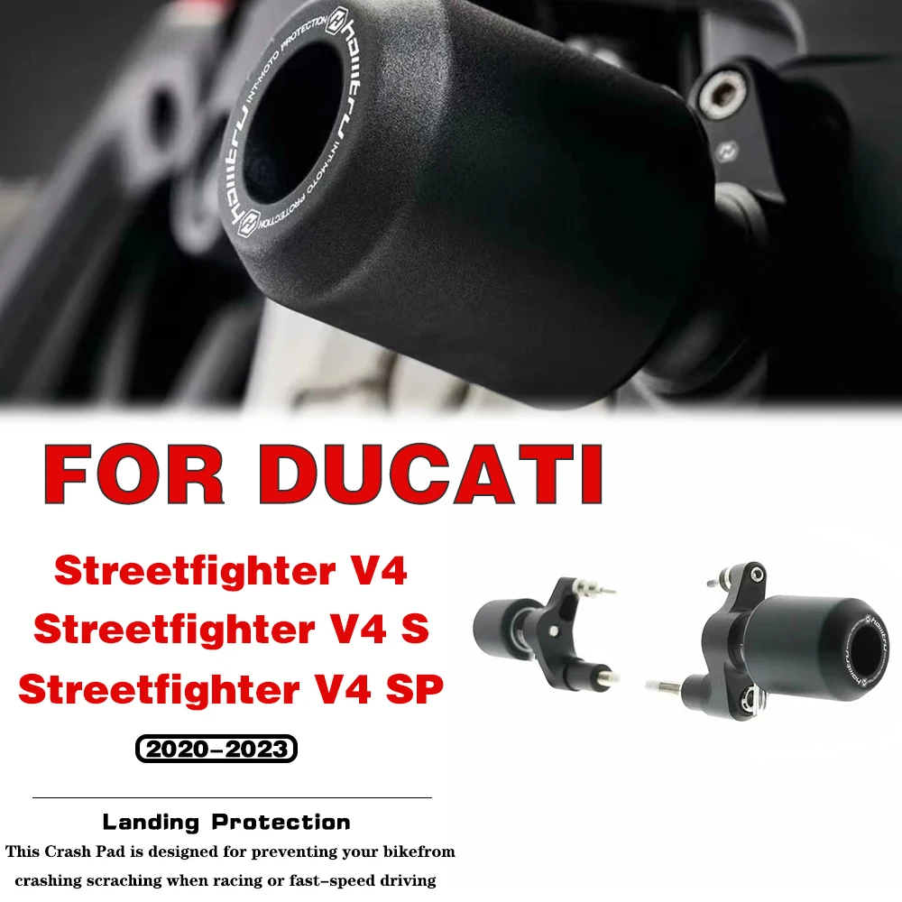 

Motorcycle Frame Slider Crash Protection FOR DUCATI Streetfighter V4 / S / SP 2020 2021 2022 2023 Crash Protectors