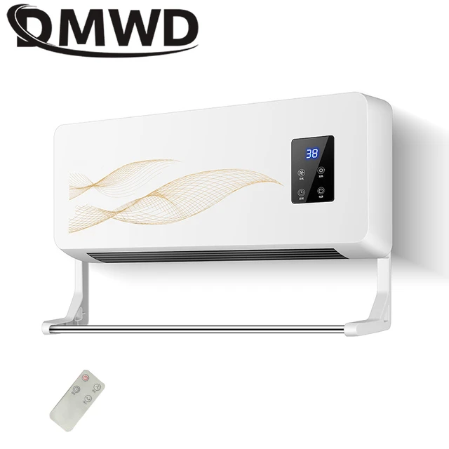 Dmwd Warm Cool Dual Use Air Blower Electric Heater Fan Bathroom Wall Hanging  Warmer Ceramic Thermal Heating Radiator Conditioner - Electric Heaters -  AliExpress