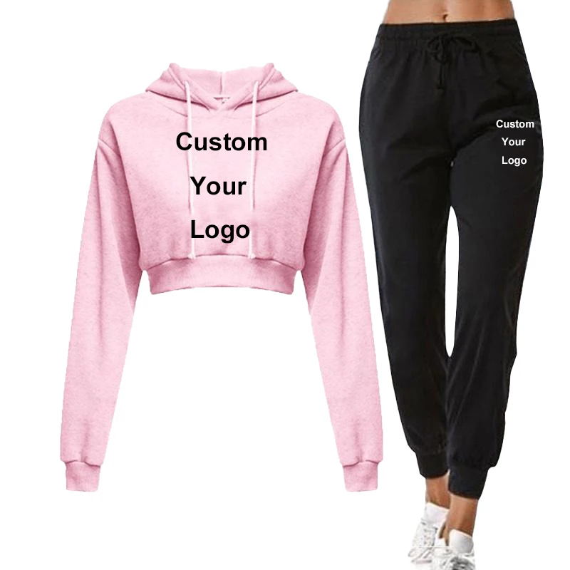 Women's sportswear short hooded shirts and long pants jogging set casual and fashionable street sportswear can be customized men color set fashion 2 piece set men street short shirts shorts pants casual oversized comfortable clothes jogging training set