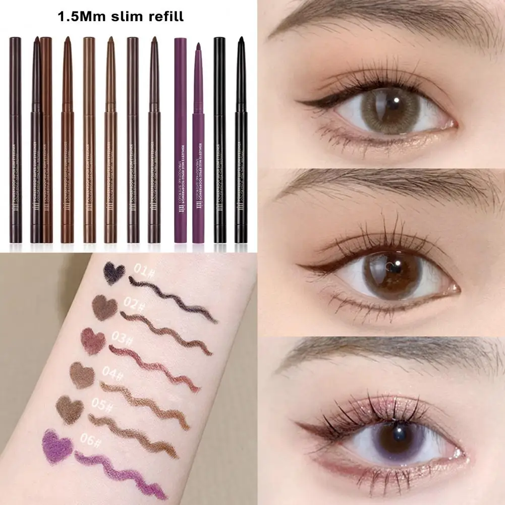 

Colour Eyeliner Gel Pencil Smudge-proof Waterproof Long-lasting Safe Ingredients Non-Fade Eye Makeup For Beginner