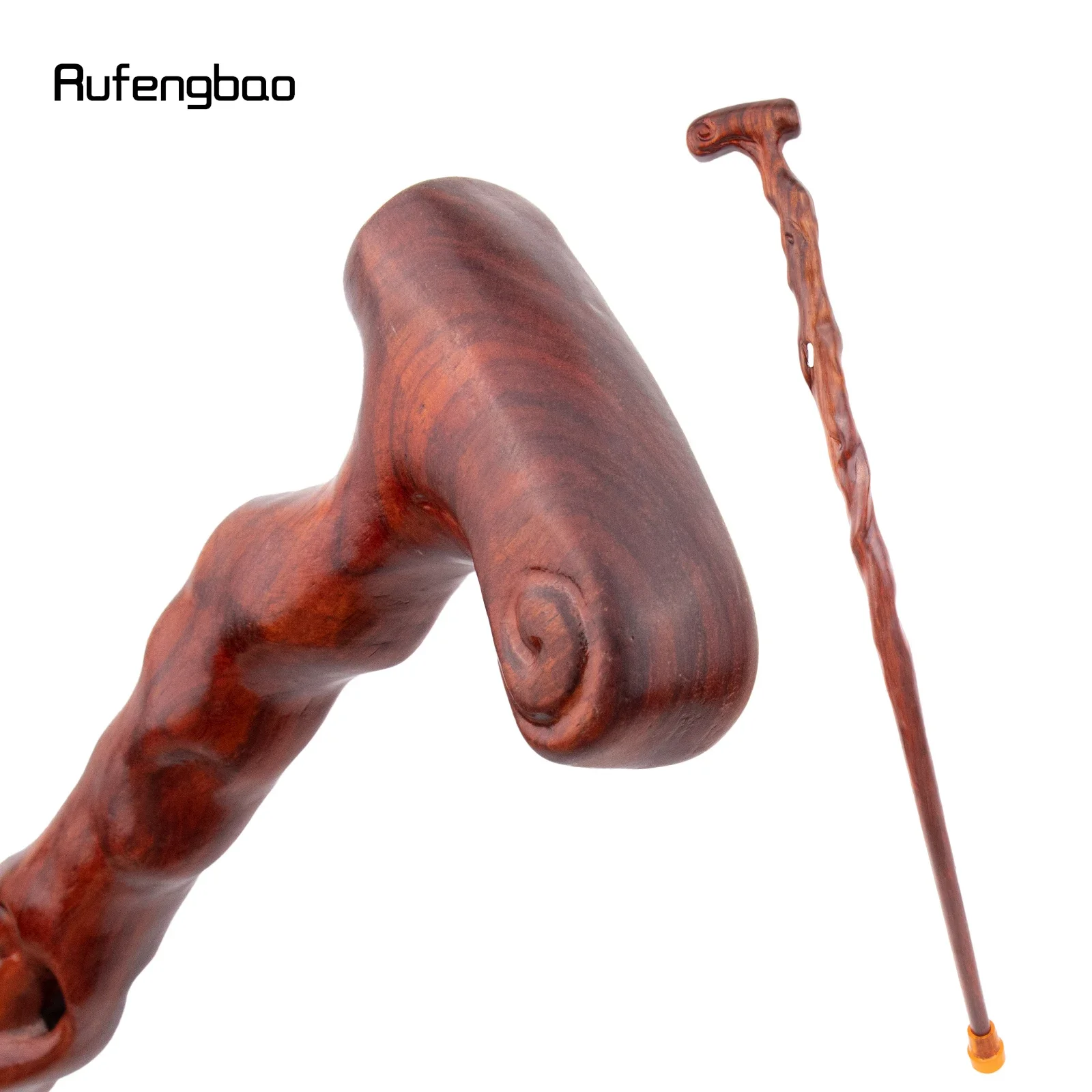 Red Tree Vine Wooden Single Joint Fashion Walking Stick Decorative Cospaly Cane Halloween Mace Crutch Wand Crosier 93cm